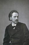 Portrait of Jules Emile Massenet (1842-1912) (b/w photo)
