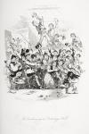 The `breaking up' at Dotheboys Hall, illustration from `Nicholas Nickleby' by Charles Dickens (1812-70) published 1839 (litho)