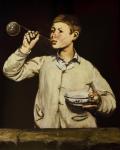 Boy Blowing Bubbles, 1867-69 (oil on canvas)