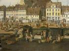 The New Market in Berlin with the Marienkirche c.1770 (oil on panel)