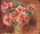 Roses in a Vase, c.1890 (oil on canvas)