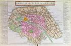 Map of Paris, June 1800 (coloured engraving)