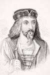 King James I of England and VI of Scotland, illustration from 'Old England's Worthies' by Lord Brougham, published c.1880 (engraving)