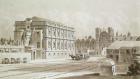 Banqueting House and King's Gate, 1827 (pen & ink and w/c on paper)