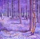 Purple Forest 2, 2012, (acrylic on canvas)