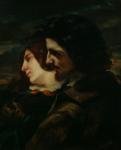 The Lovers in the Countryside, after 1844 (oil on canvas)