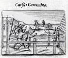 Boys' races from 'Orbis Sensualium Pictus', 1658 (woodcut)