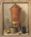 The Copper Drinking Fountain, c.1733-34 (oil on panel)