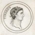 Tiberius I, from 'Crabb's Historical Dictionary', published 1825 (litho)