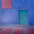 Green Door Jodhpur, 2010 (acrylic on canvas)