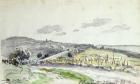 View of Clamart, 1864 (w/c on paper)