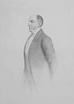 Portrait of Sir James R. G. Graham (engraving) (b/w photo)