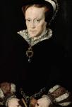 Queen Mary I (1516-58) of England (oil on panel)