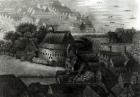 Bear Garden, 1647 (engraving) (b/w photo)