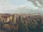View of Oxford from the Gallery in the Observatory, engraved by J. Bluck, 1st July 1814 (colour engraving)
