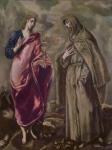 Saint John the Evangelist and Saint Francis of Assisi, c.1608 (oil on canvas)