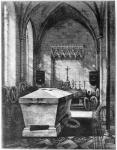 The Mortuary Chapel at St. Mary's Church, Chislehurst, holding the tomb of Emperor Napoleon III and his son, the Prince Imperial (engraving)