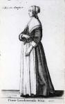 London Citizen's Daughter, 1643 (etching)