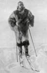 Captain Roald Amundsen, from 'The Year 1912', published London, 1913 (litho)