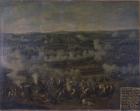 The Battle of Rossbach, 1757 (oil on canvas)