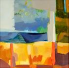 Hot hot beach, 2001 (oil on board)