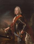 Portrait of Christian August, Prince of Anhalt-Zerbst, 1725 (oil on canvas)