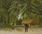 Banana Harvest, 1907-10 (oil on canvas)