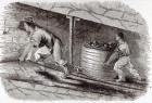 Female Drawer in a Coal-Pit at Little Bolton, 1842 (engraving) (b/w photo)