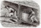 Female Drawer in a Coal-Pit at Little Bolton, 1842 (engraving) (b/w photo)