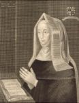 Portrait of Margaret Beaufort (1443-1509), from 'Lodge's British Portraits', 1823 (litho)