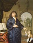 A portrait of a gentleman, 1678 (oil on panel)