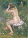 A Bather, c.1885-90 (oil on canvas)
