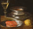 Still life with lobster, c.1630 (oil on canvas)