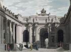 Lothbury Court, Bank of England 1801 (w/c on paper)