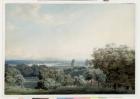 London from Greenwich Hill, c.1791 (w/c, black ink and wash over graphite on wove paper)