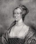 Anne Boleyn, engraved by Bocquet, from 'A Catalogue of the Royal and Noble Authors', published 1806 (litho)