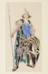 Costume Design for Tristan, 1920 (w/c on paper)