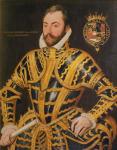 William Somerset (c.1527-89) 3rd Earl of Worcester, 1569 (oil on panel)