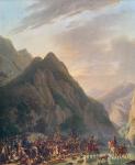 Passage of Mount Albaredo (oil on canvas)