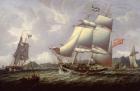 British Schooners, 1828 (oil on canvas)