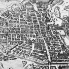 Map of Paris, 1620 (engraving) (detail of 285193)