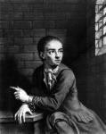 Jack Sheppard, engraved by George White, 1728 (engraving) (b/w photo)
