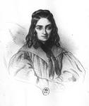 Flora Tristan (1803-44) (litho) (b/w photo)