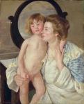 Mother and Boy, c.1899 (oil on canvas)