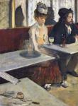 In a Cafe, or The Absinthe, c.1875-76 (oil on canvas)