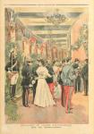 The Centenary of the Ecole Polytechnique: A ball at the Trocadero, from the illustrated supplement of 'Le Petit Journal, 28th May 1894 (colour litho)