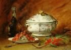 Still Life with a Soup Tureen (oil on canvas)