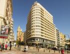 The four star Hotel Malaga Palacio on the corner of Calle Cortina de Muelle and Calle Molina Lario, Malaga, Costa del Sol, Malaga Province, Andalusia, Southern Spain (photo)