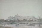 Windsor Castle from the River, 19th century (drawing)