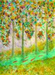 Tree Raku, 2000, (oil on canvas)